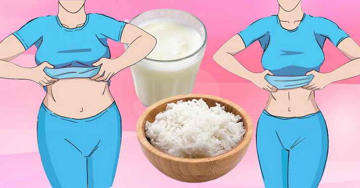 To lose weight on a kefir-rice diet
