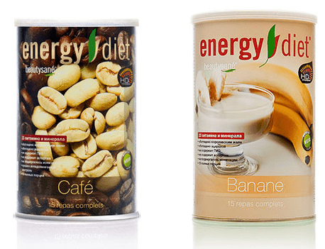 Energy diet tastes